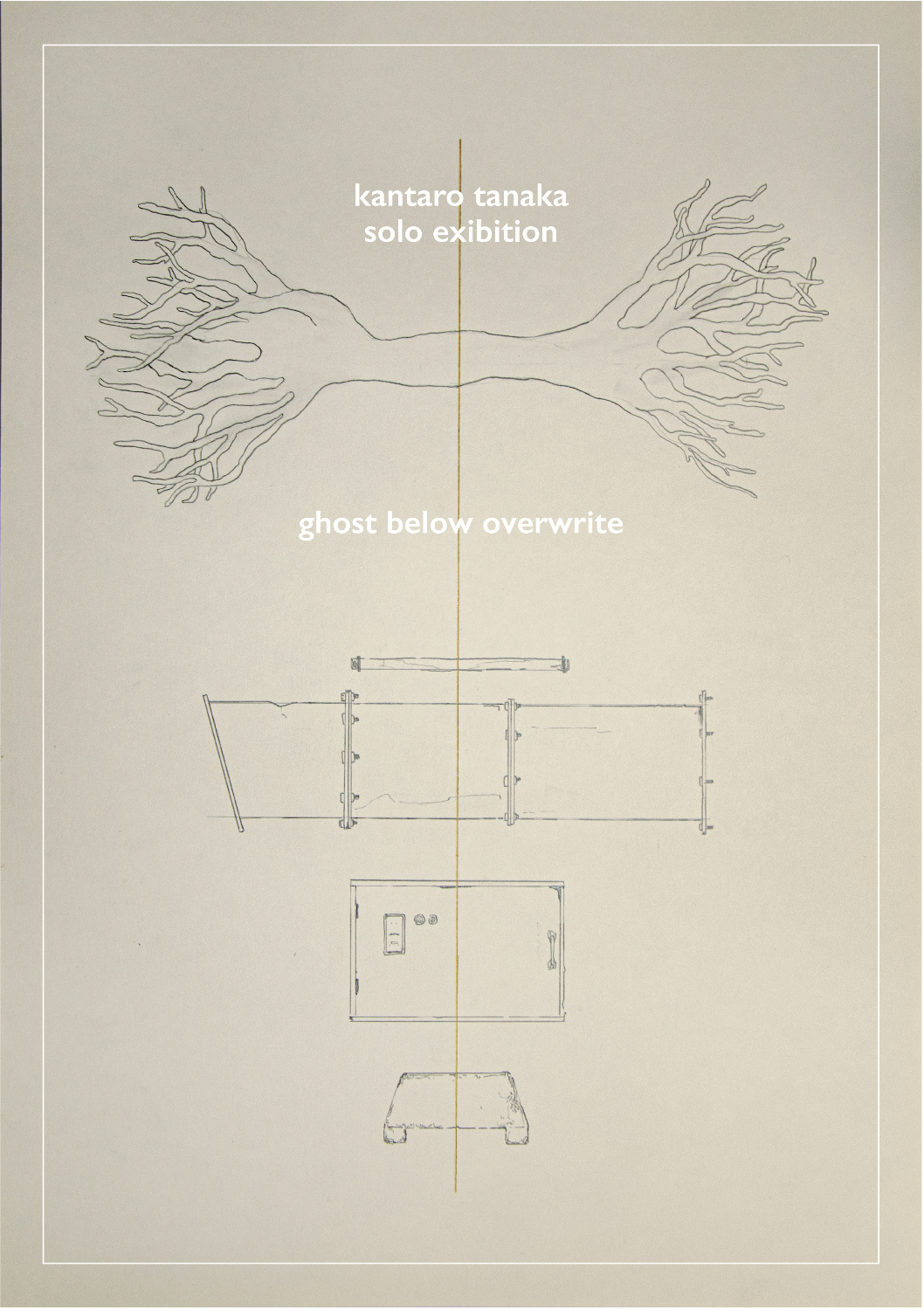 田中勘太郎 「ghost below overwrite」 （デカメロン） ｜Tokyo