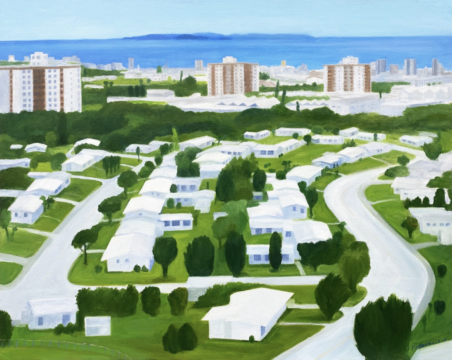 石垣克子さんの絵 琉球の横顔」 アーティスト紹介：石垣克子 | 沖縄県立博物館