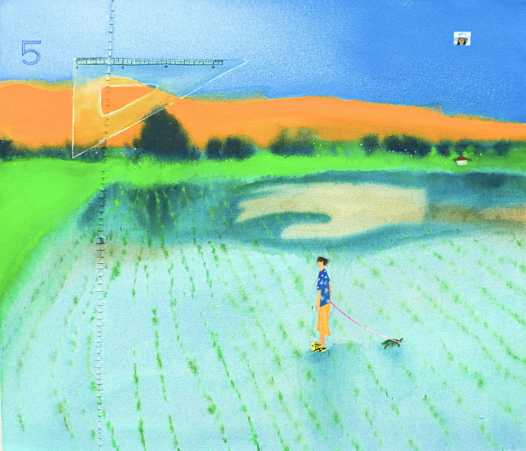 小野三月 「はがされたシール、空へ」 （Gallery美の舎） ｜Tokyo Art Beat