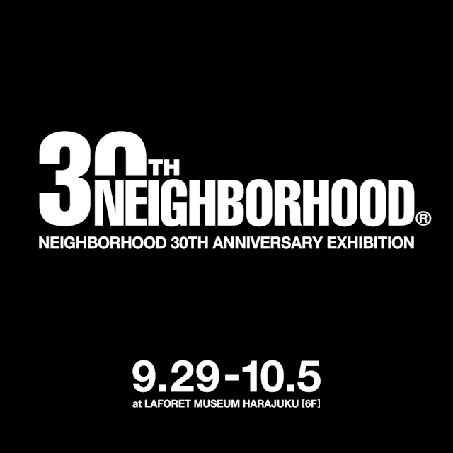 トップス NEIGHBORHOOD 30TH ANNIVERSARY EXHIBITION PRE-ORDER NEIGHBORHOOD 30TH ANNIVERSARY EXHIBITION ONLY