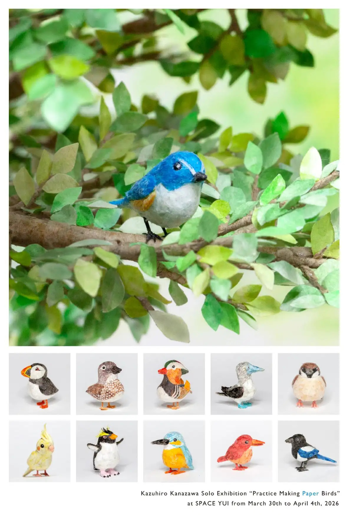 Kazuhiro Kanazawa "Practice Making Paper Bird"