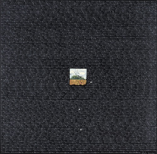 福岡通男　「種」、希少画集より、状態良好、新品高級額装付 福岡道雄 「何もすることがない」 （ギャラリーヤマキファインアート