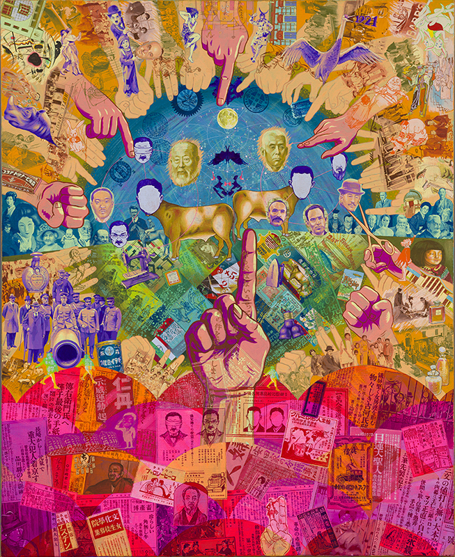 世界の森羅万象をすべて描き尽くしたい。網羅したい」。画家・指田