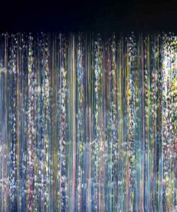 【真作】絵画　ドミニク・シュワバ　油彩2号　滝　精密描写　名品　M141