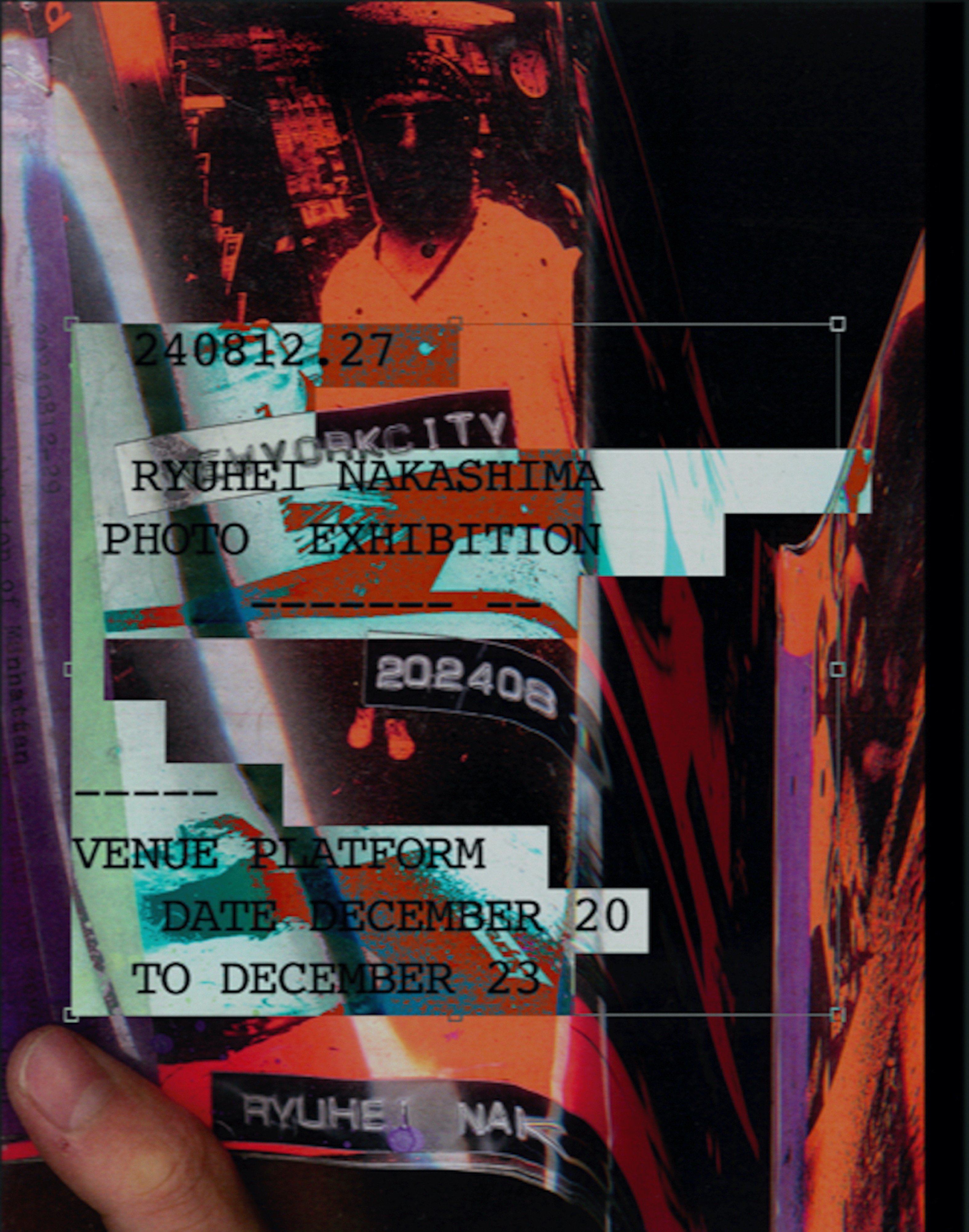 中嶋琉平 「240812.27.(reflection and lights)」 （Platform