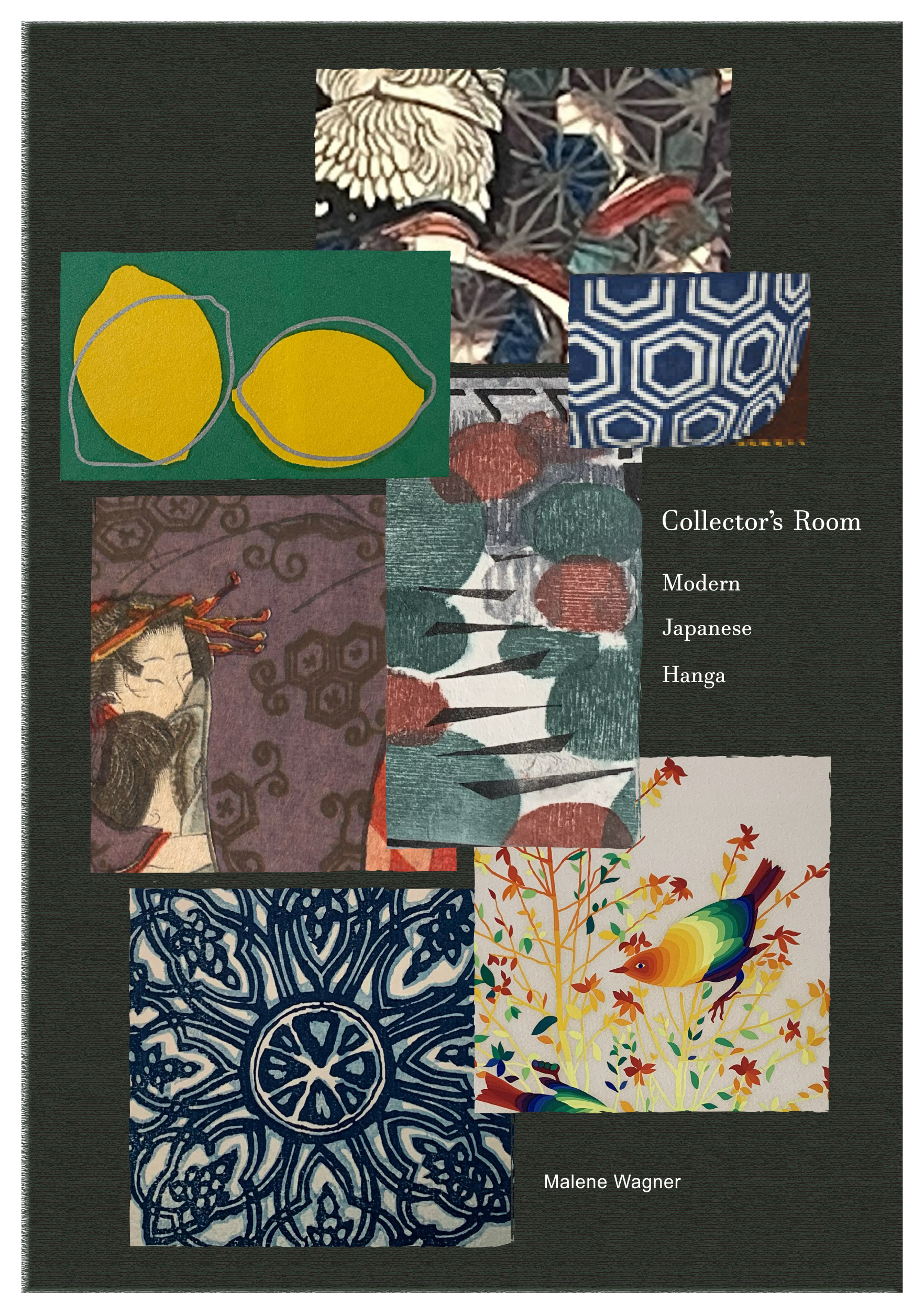 秦森康屯　山茶花 「展覧会カタログに掲載」 The Collector's Room I Modern Japanese Hanga」 （SMP GALLERY