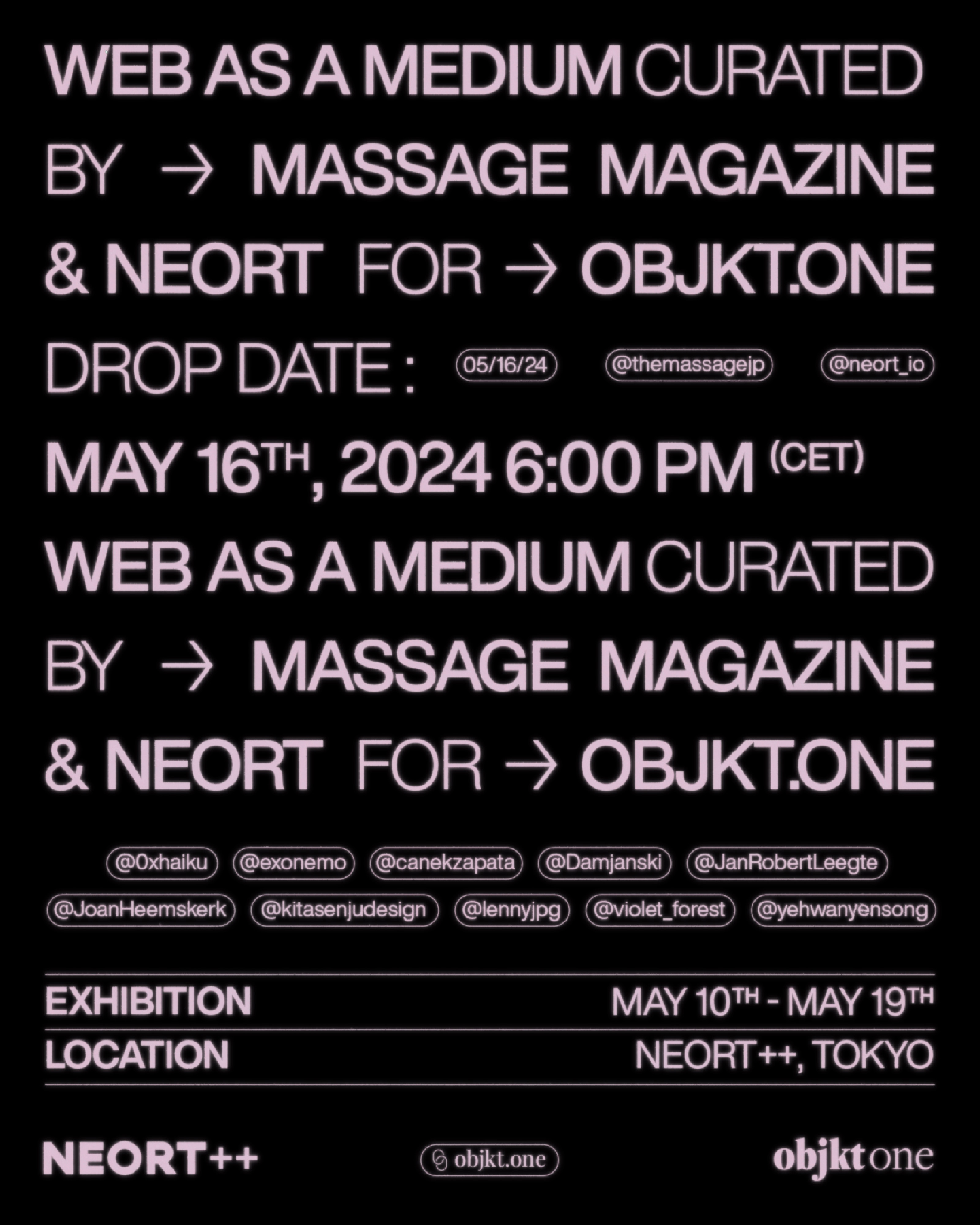 Web as a Medium」 （NEORT++（ネオルトツー）） ｜Tokyo Art Beat