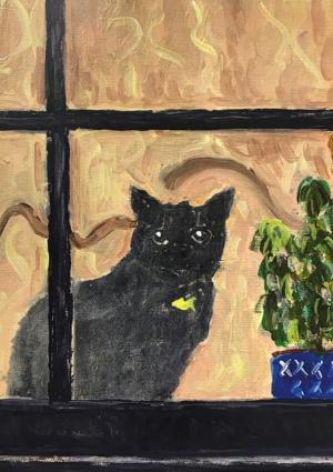 アート作品_猫は後追い自殺をする キャット・ア-ト: 名画に描かれた猫 | シュー ヤマモト |本 | 通販