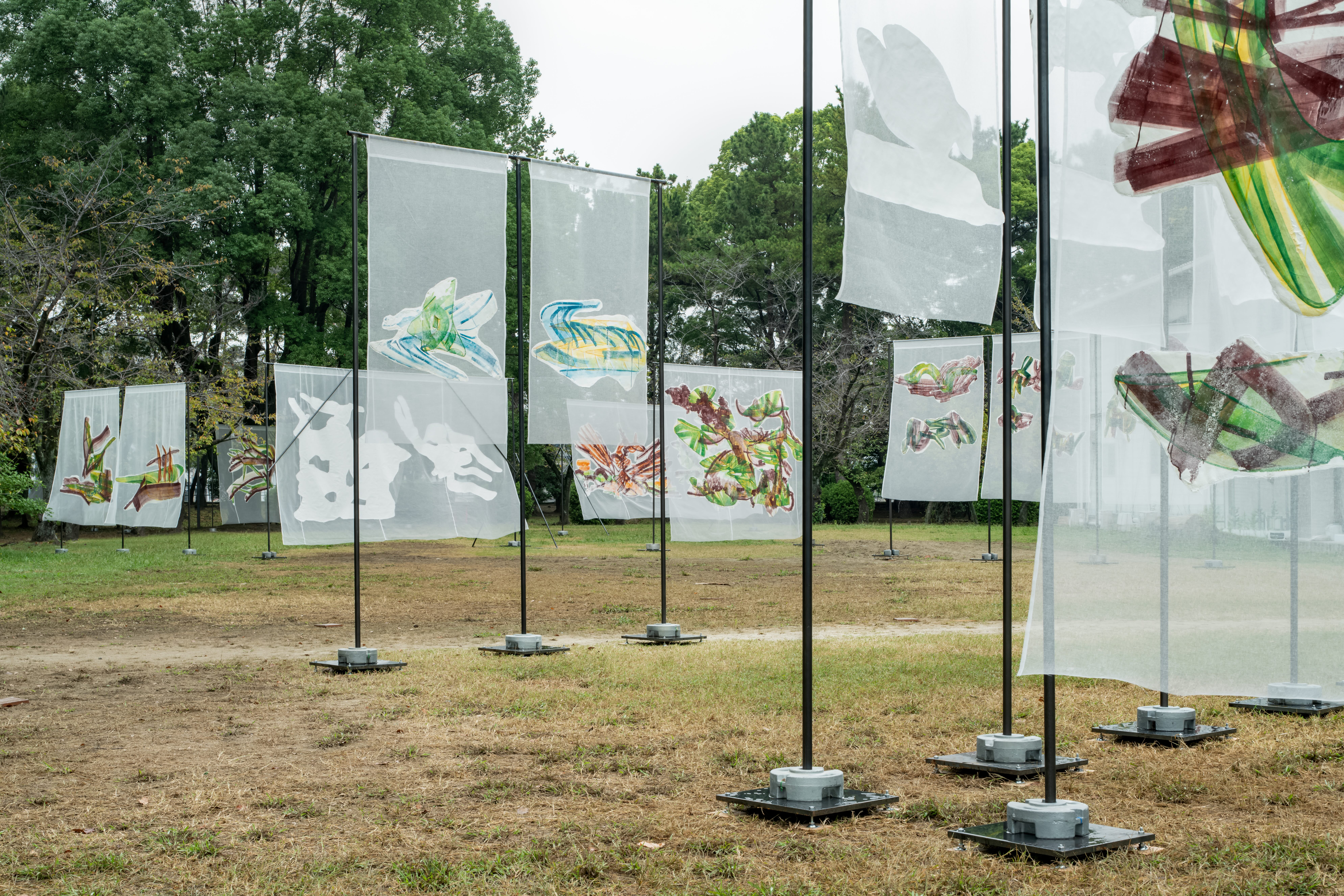 レビュー】時空間を超えて移ろう壁画「アートサイト名古屋城 2025 結構