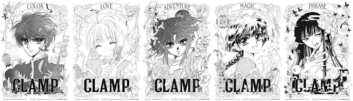 Step into the World of Clamp Manga: Original Illustrations and