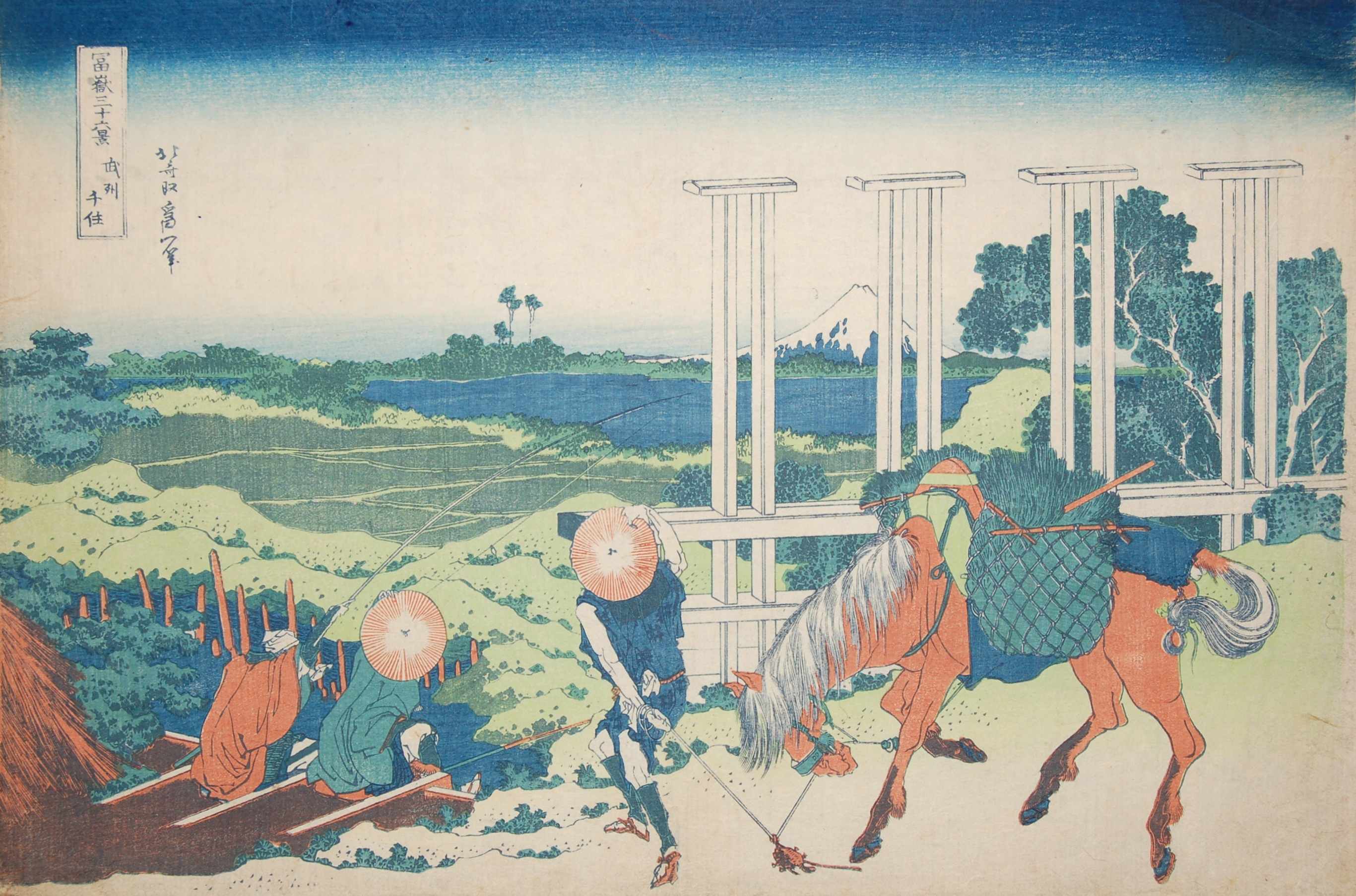 大衆演劇浮世絵❗️ 歌川国貞による浮世絵「「暫 しばらく」「十八番之内壱」「鎌倉