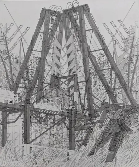 田島大介画集『超越界限 BEYOND THE LINES』刊行記念作品展」 （銀座
