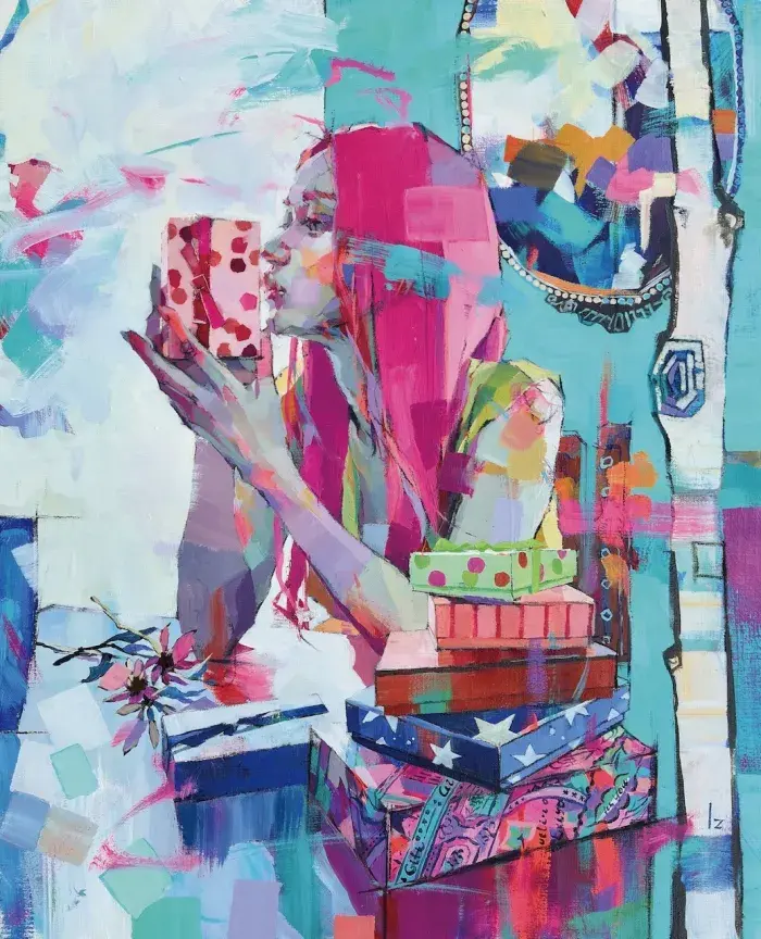 飯塚八郎作 抽象画　現代アート 芸術 美術 絵画 レトロ 古道具 6720万円で買ってしまった「天才贋作師」の油絵、徳島県立