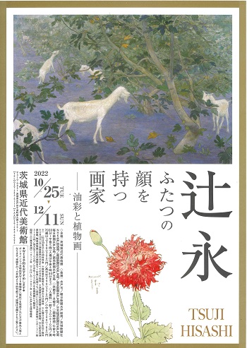 辻永 「ふたつの顔を持つ画家－油彩と植物画」 （茨城県近代美術館
