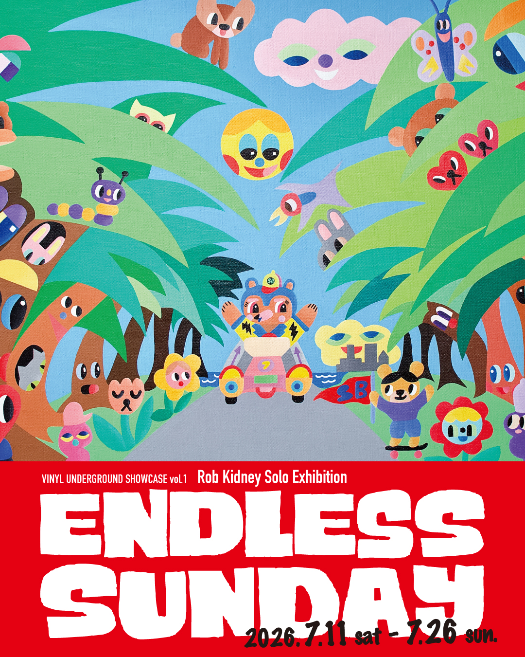 ロブ・キドニー 「ENDLESS SUNDAY」 （VINYL UNDERGROUND） ｜Tokyo