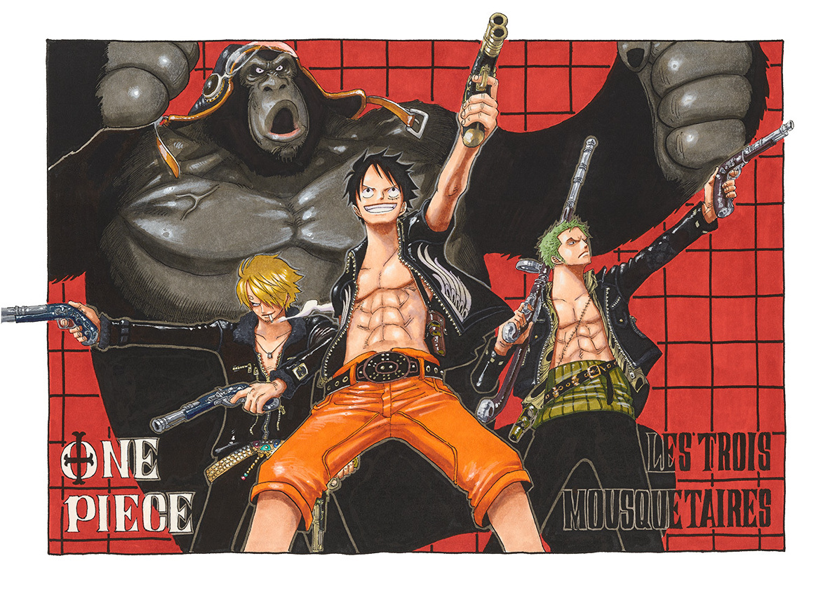 Eiichiro Oda Draws New One Piece Film Gold Visual - Anime Herald