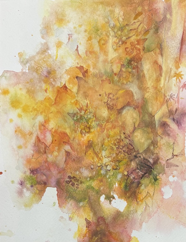 アトリエ林 林昭子 油絵 題名 ピエロ