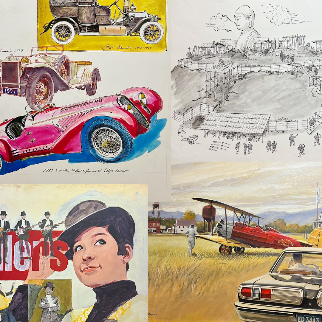 500万 展覧会 杉山律夫 2001 作『木の人形』80号 春季白士会展出品作品