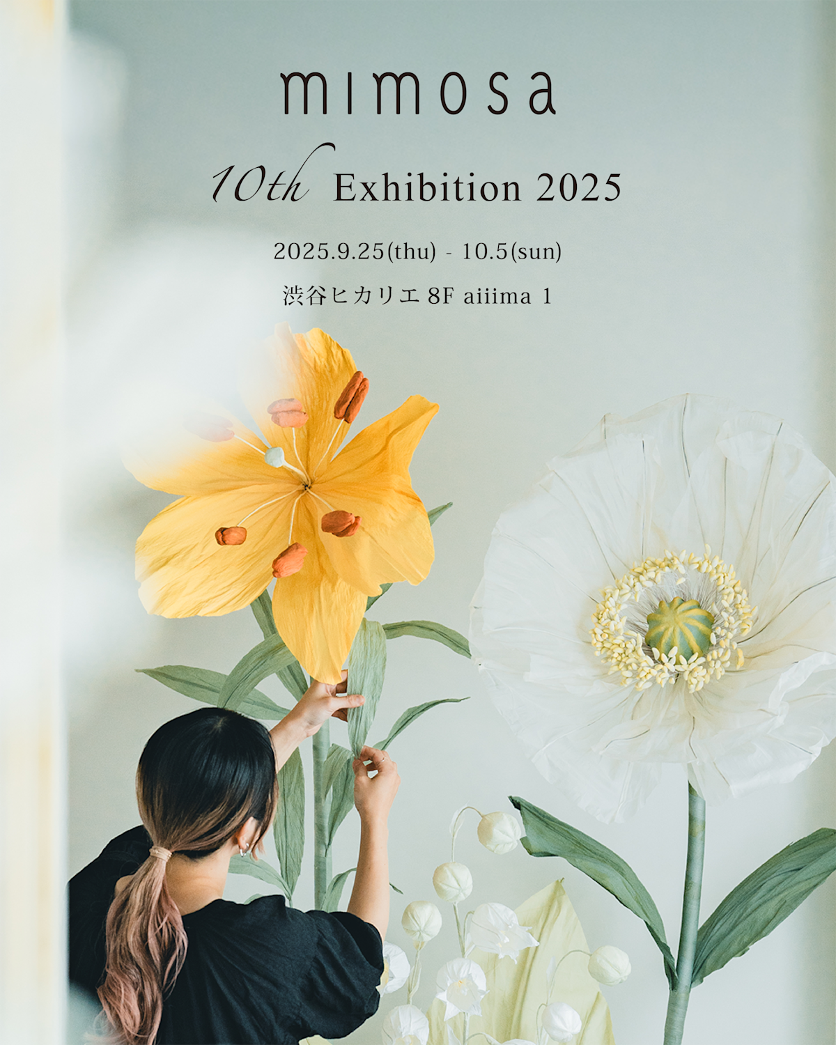 mimosa 10th exhibition」 （渋谷ヒカリエ 8/ Creative Lounge MOV