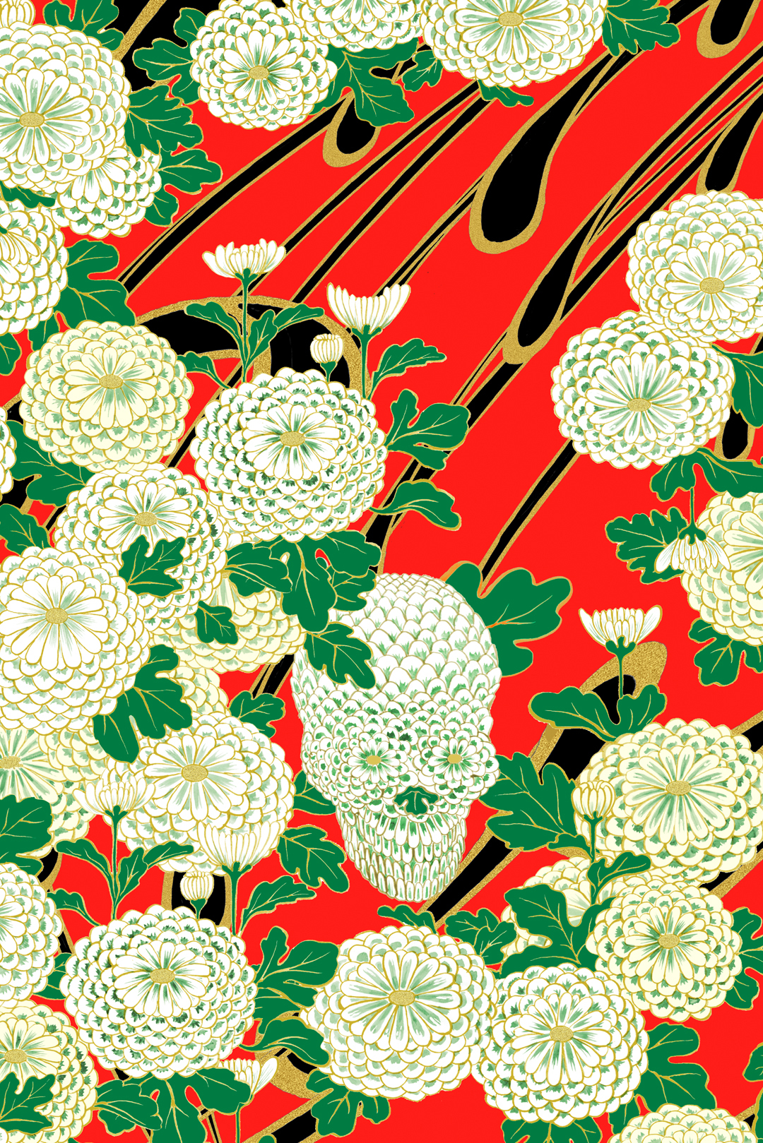 西岡ペンシルー 「Grateful - 花か髑髏か - 展」 （AL） ｜Tokyo Art Beat