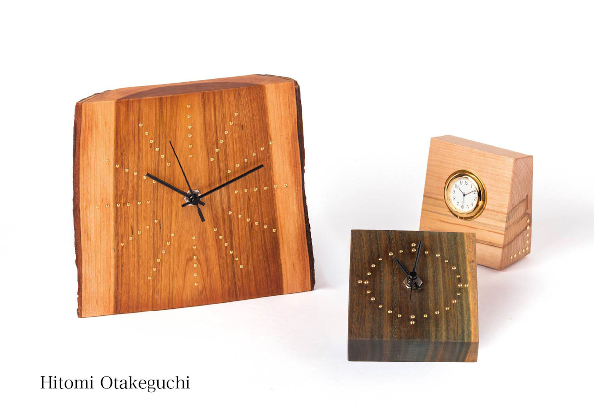 大竹口瞳 「木の時計」 （ギャラリーおかりや） ｜Tokyo Art Beat