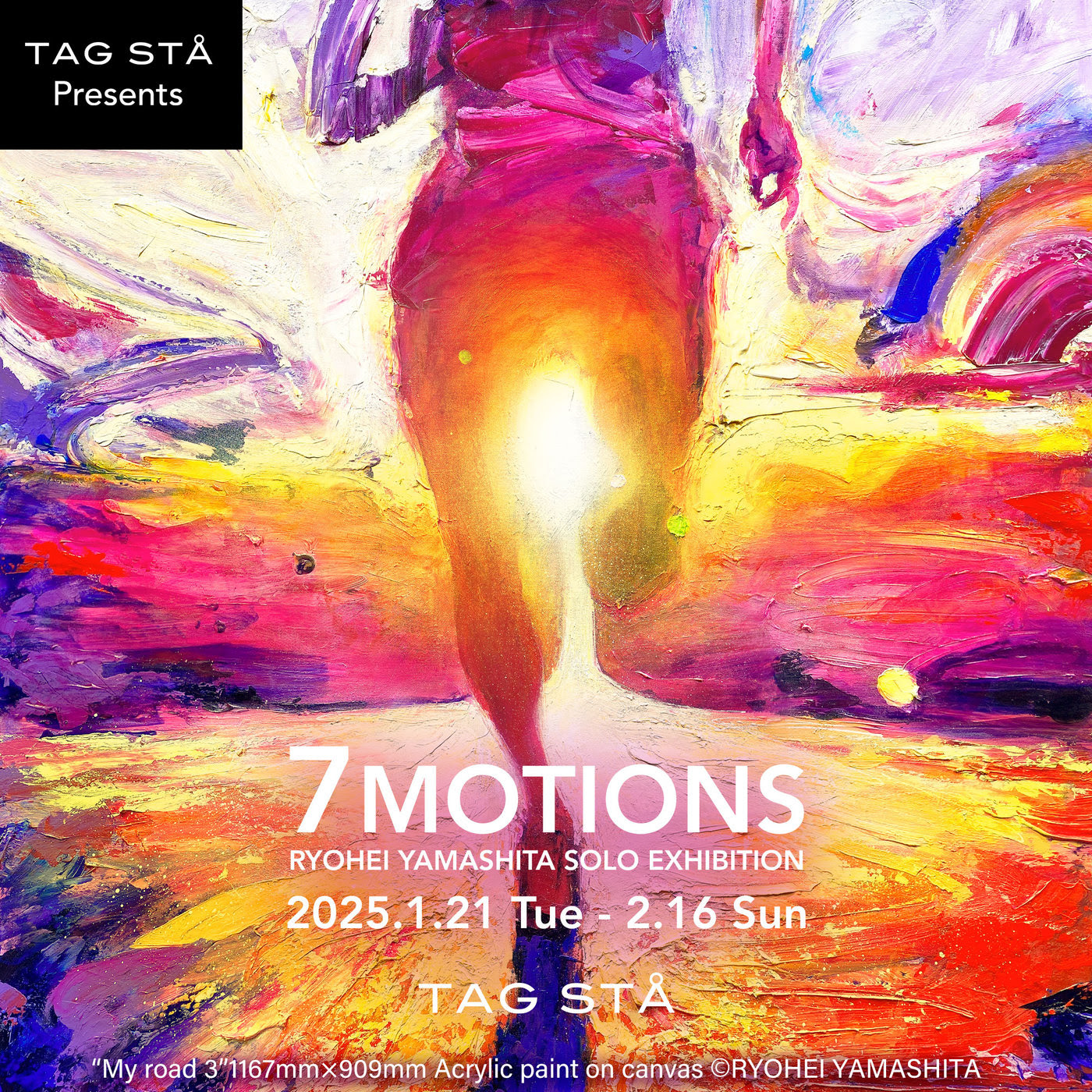 【新品・未使用・未開封】山下良平コラボレーションB2ポスター 「凛＆冴」 山下良平 「7 MOTIONS」 （TAG STÅ） ｜Tokyo Art Beat