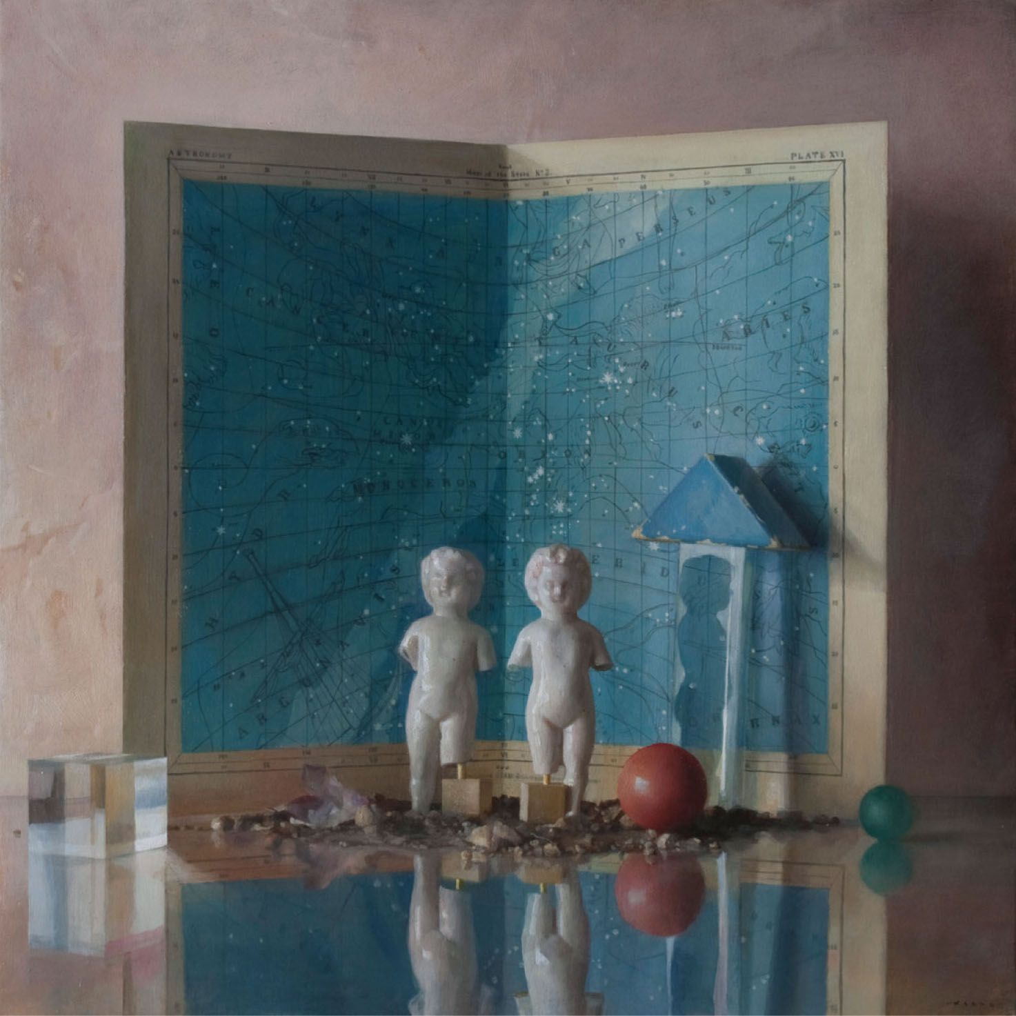 浅野真一 「机上の現象または銀河鉄道の夜」 （Nii Fine Arts