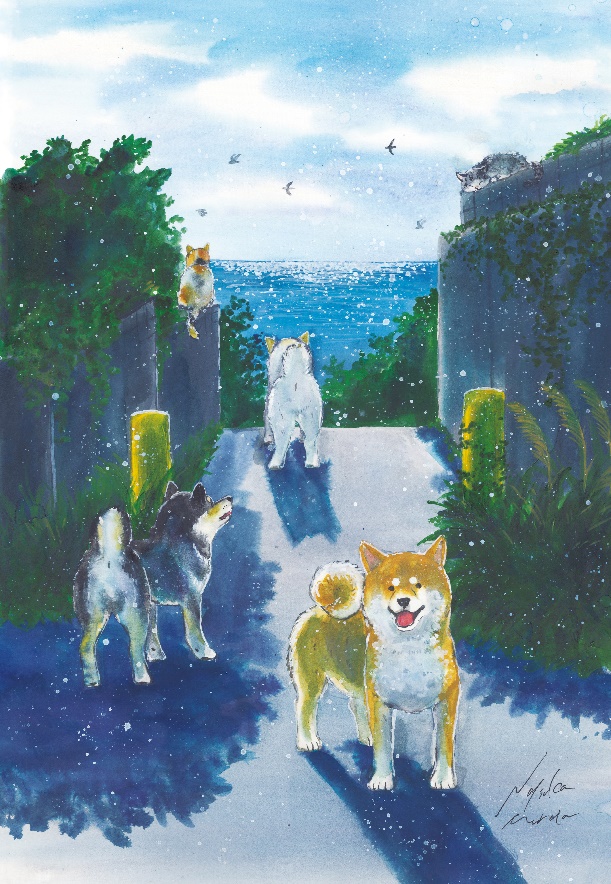 村田夏佳 「いぬのいるまち」 （AL） ｜Tokyo Art Beat