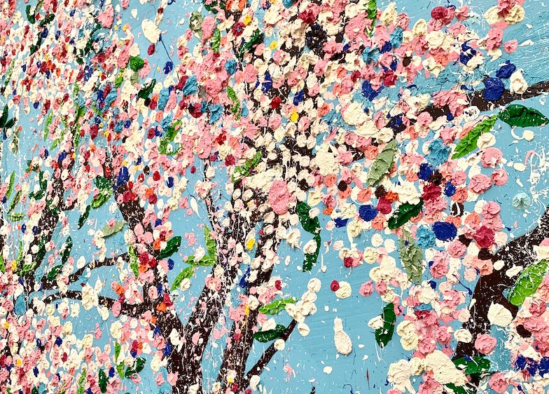 Damien Hirst Cherry Blossoms　ダミアン・ハースト　桜