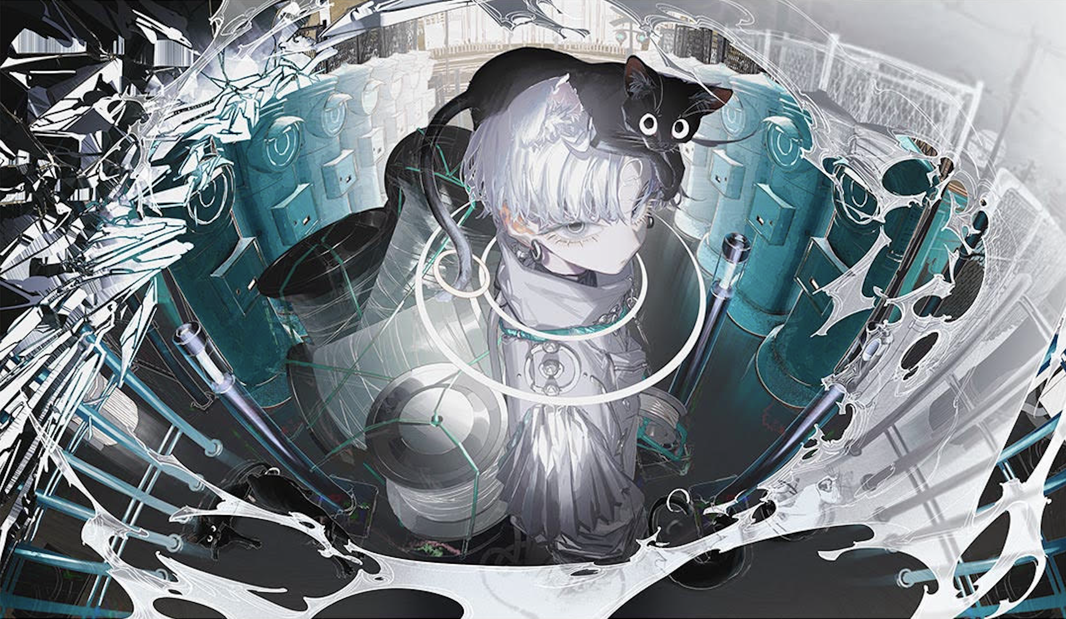 ろるあ 渇 キャンバスアート √ Rolua Art Collection オリジナル 個展