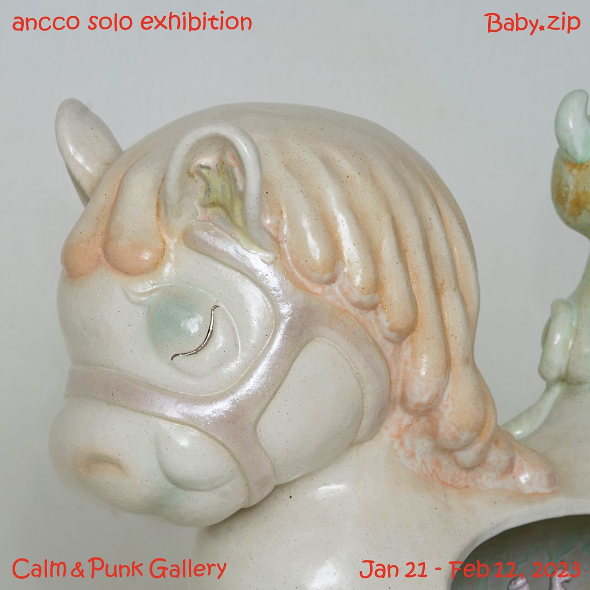 ancco 「Baby,zip」 （CALM & PUNK GALLERY） ｜Tokyo Art Beat