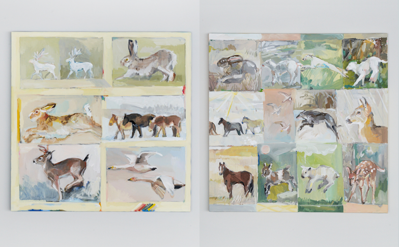 庄島歩音 「ことばなくしてつたえあう」 （水犀） ｜Tokyo Art Beat