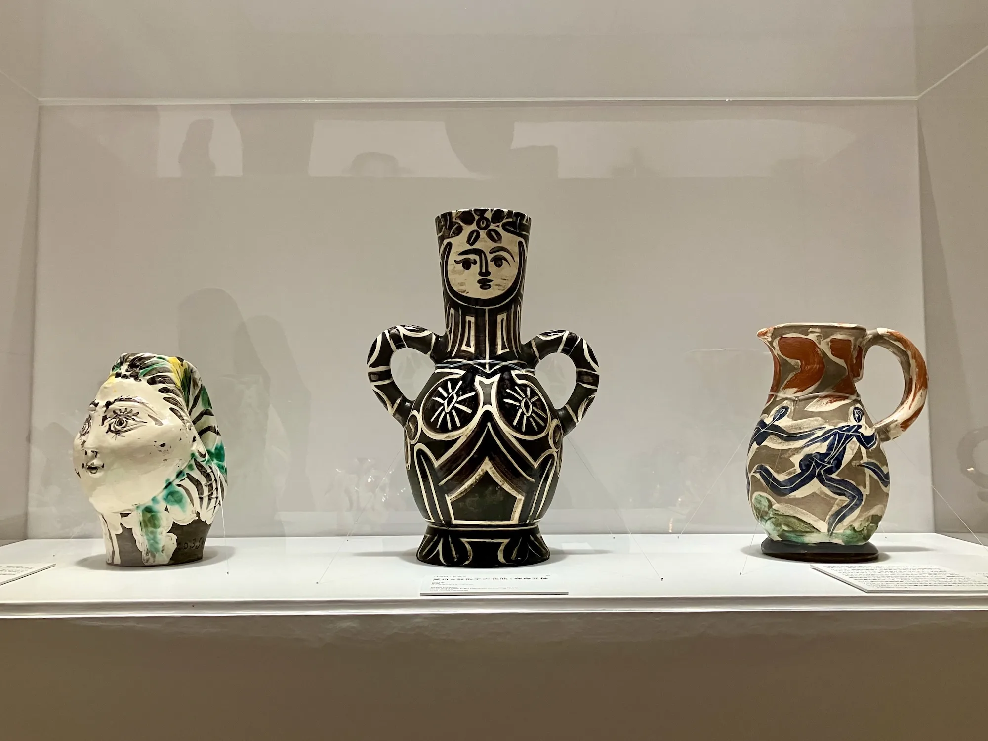 ☆芸術的な置物☆ 個展に向け新作無事に焼けましたー。 My new piece fired successfully