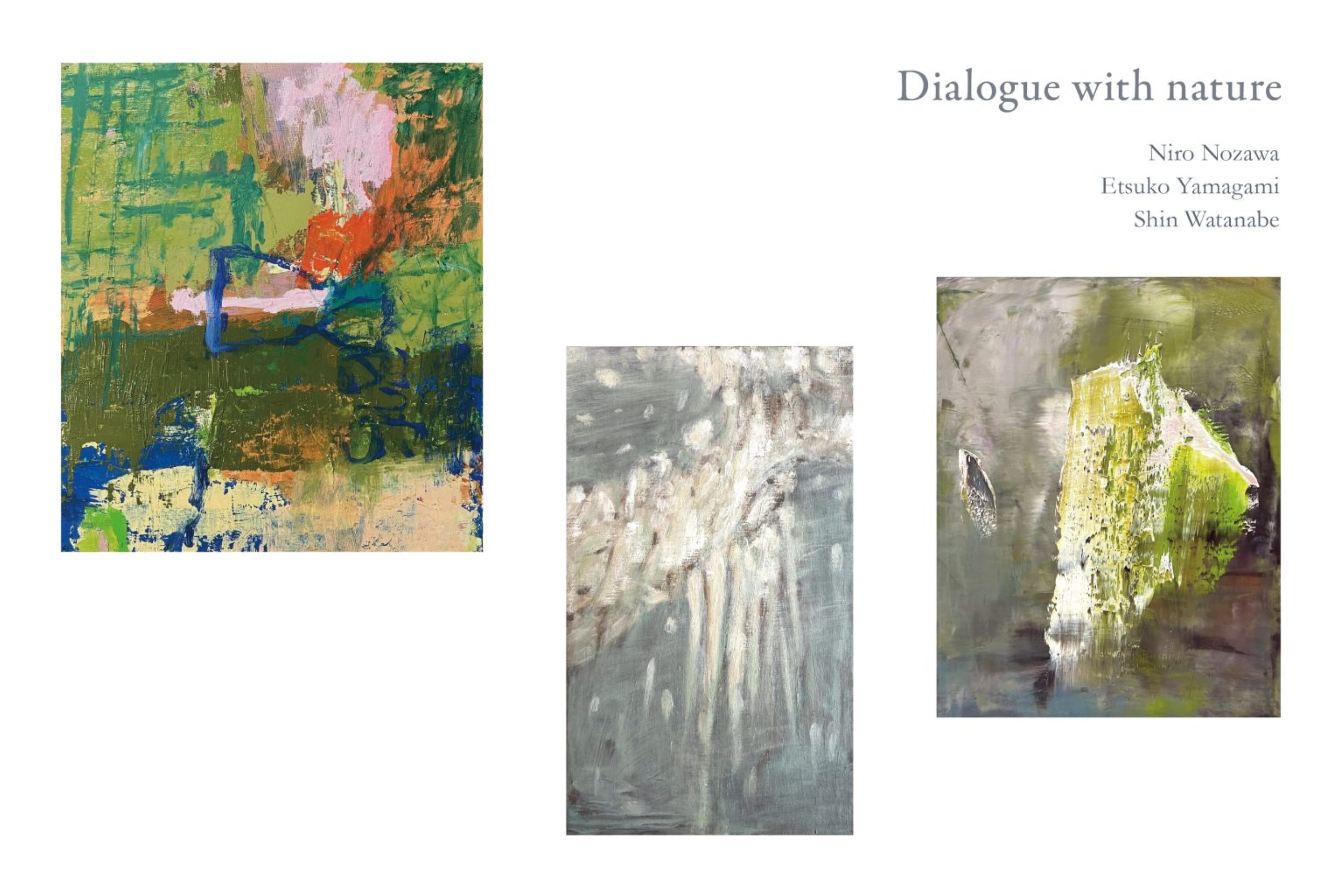 Dialogue with nature」 （Gallery惺SATORU） ｜Tokyo Art Beat