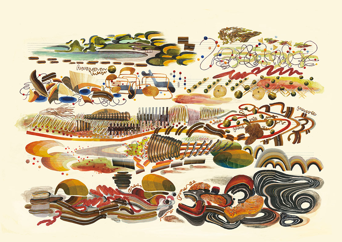 オリジナルアート作品#5 BOW。池田和弘「SPORTS CAR GALLERY 2」名車イラストが本に（Bow