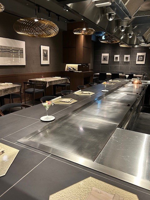 松浦澄江 「自然界の鼓動に耳を澄ませて」 （三笠会館 TEPPANYAKI 大和