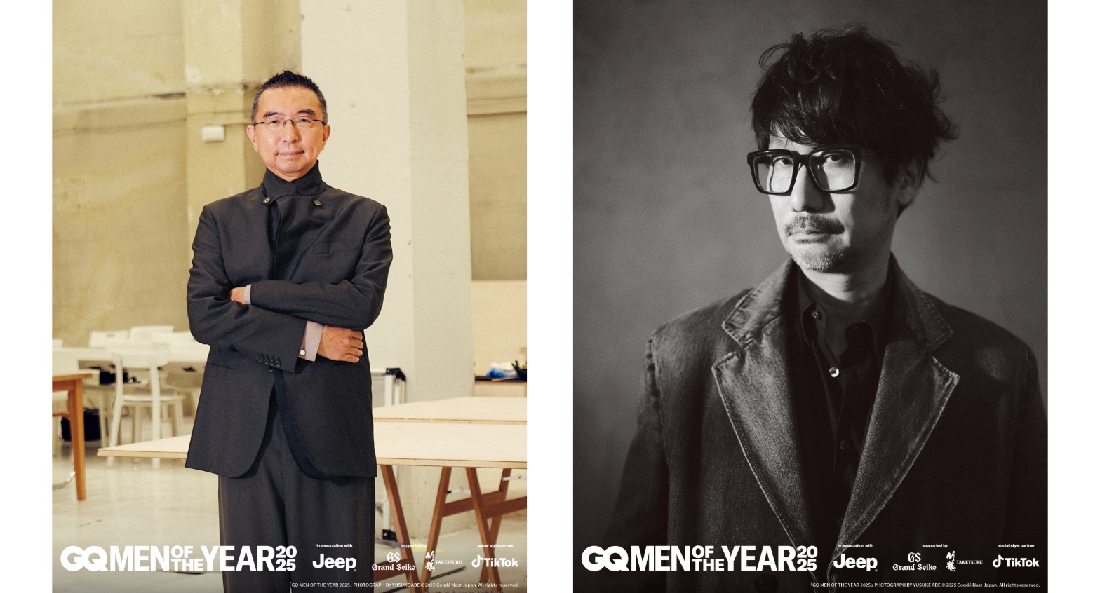 GQ MEN OF THE YEAR 2025」発表。藤本壮介、小島秀夫らクリエイター8組