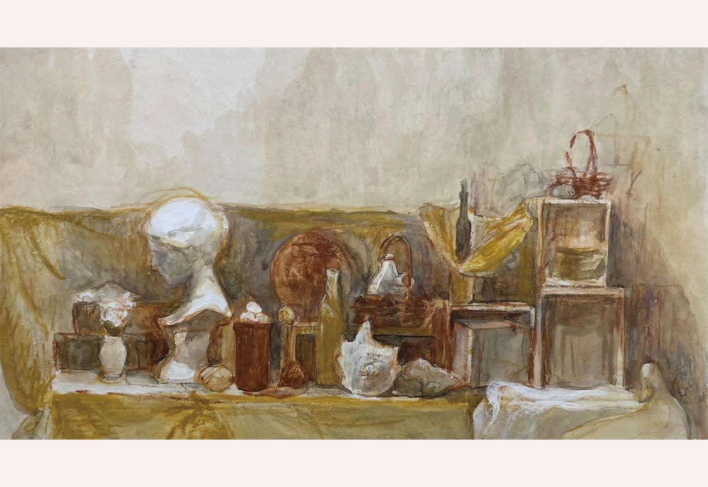 大石真里江 「タブロー、スケッチ、クロッキー、そのあいだ