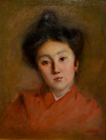 岡田三郎助、【紅葉狩】、新品高級額 額装付、年代物・希少画集画 13d42b77a6ec7d378e78aabafa2554