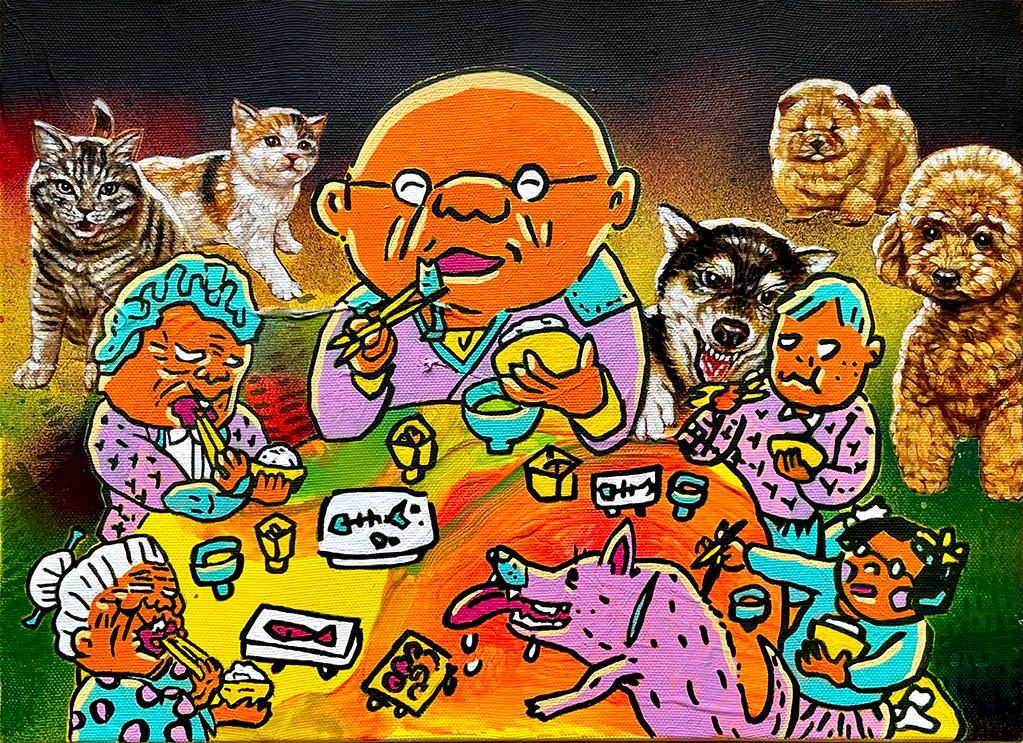 根本敬 + 濱口健 「カラトリヲ2 〜HAPPY FAMILY〜」 （WISH LESS