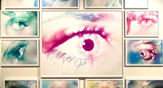 合田佐和子と川端健太郎二人展「Chimeras」（Nonaka-Hill Kyoto