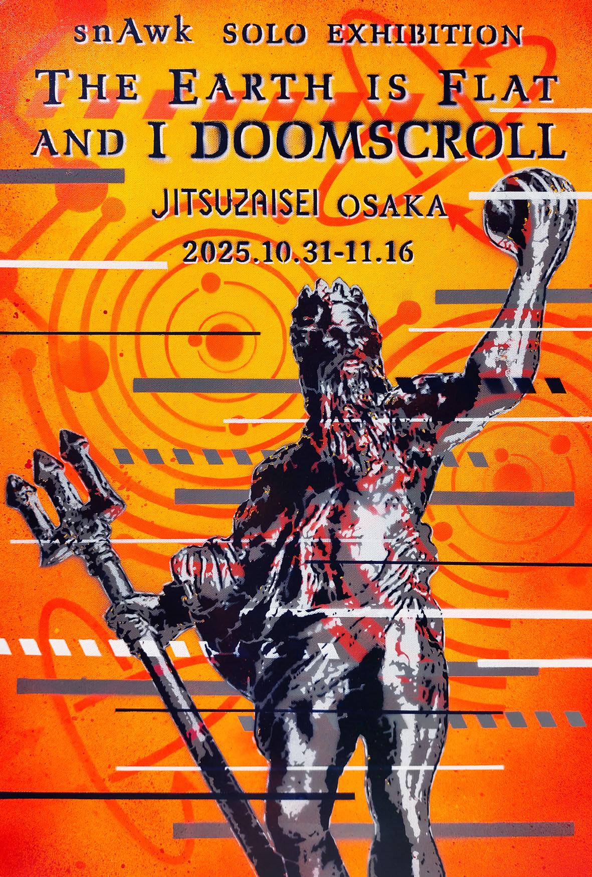 snAwk 「The Earth is Flat and I DOOMSCROLL」 （JITSUZAISEI