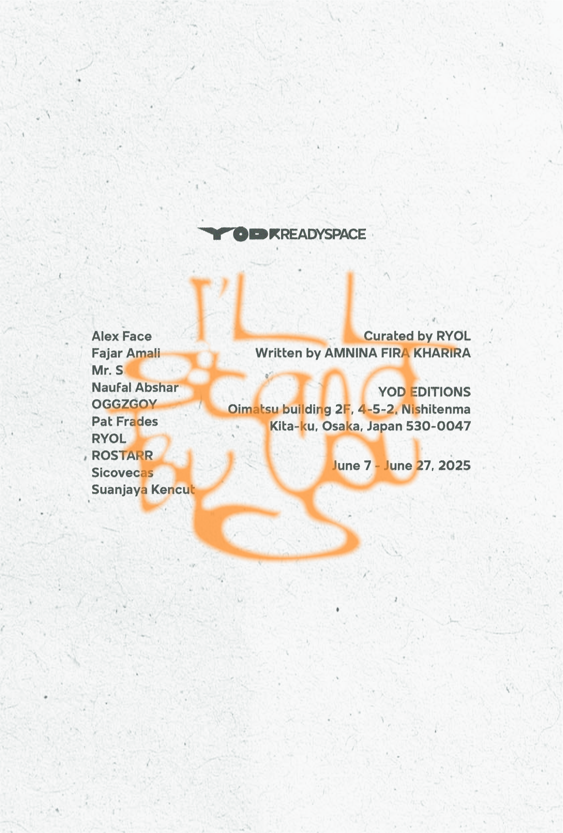 I'll Stand By You」 （YOD Editions） ｜Tokyo Art Beat