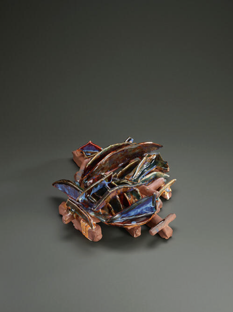 梅津庸一 「凖応用美術（室内デザイン、風炉先屏風、素描、版画、陶板