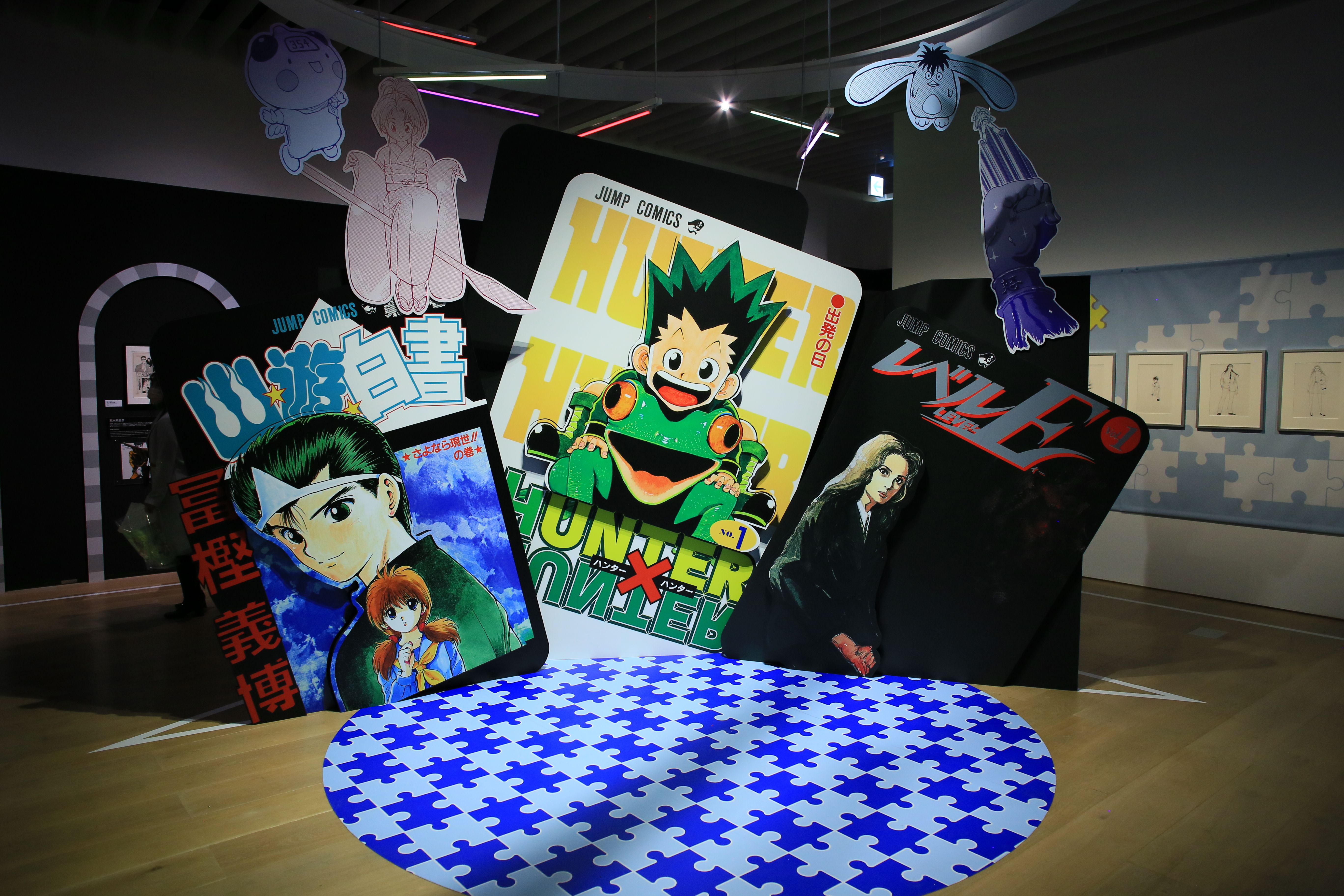 値下げ HUNTER×HUNTER冨樫展モザイクアートパズル 完成品