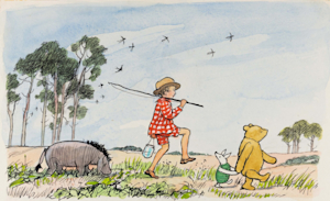 葉祥明　くまのプーさん版画 _____________2022_04-2048x1246