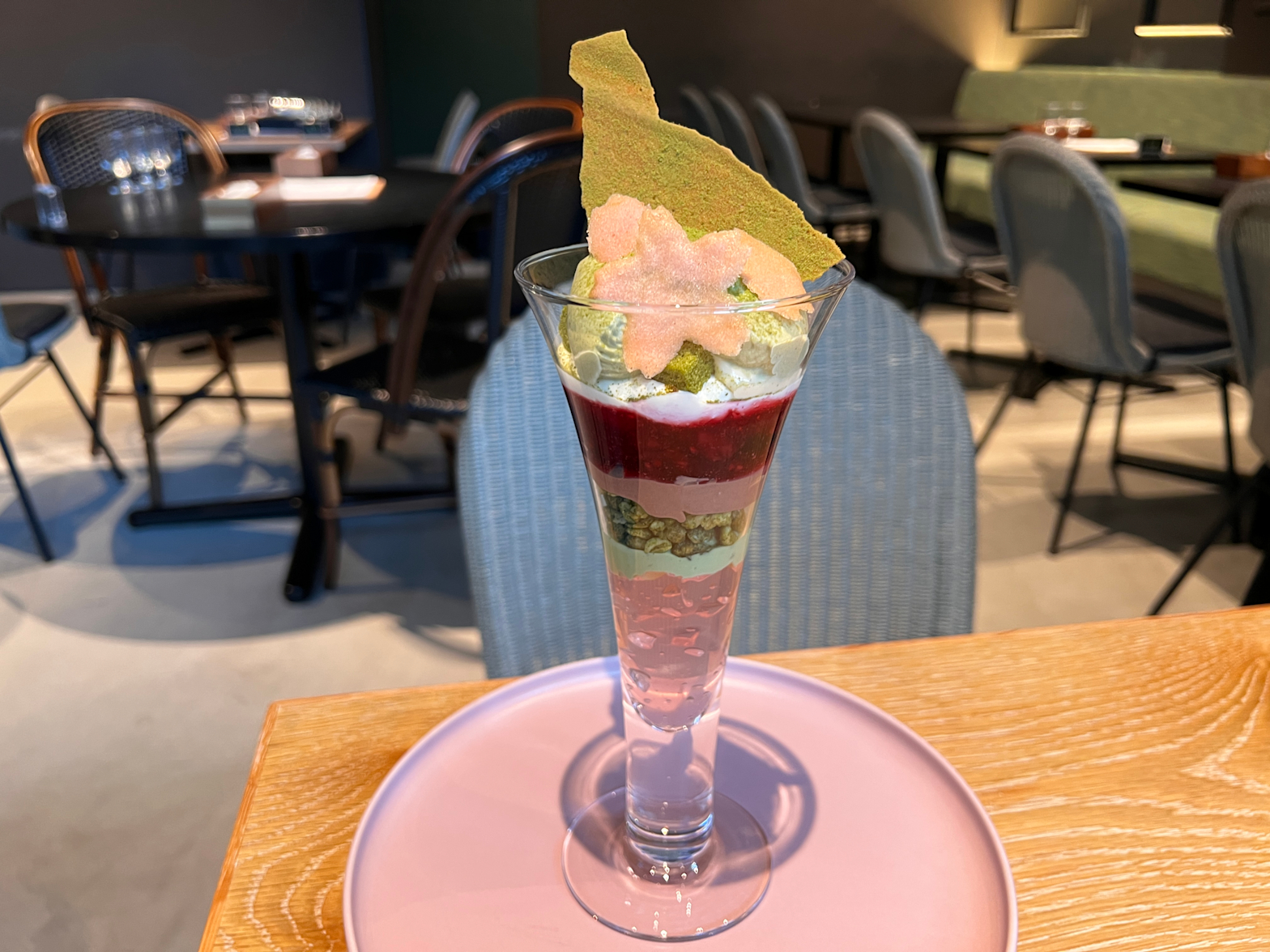 生誕150年記念 上村松園」（大阪中之島美術館）コラボパフェが