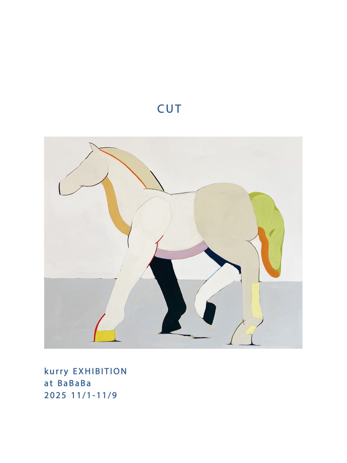 kurry 「CUT」 （BaBaBa） ｜Tokyo Art Beat