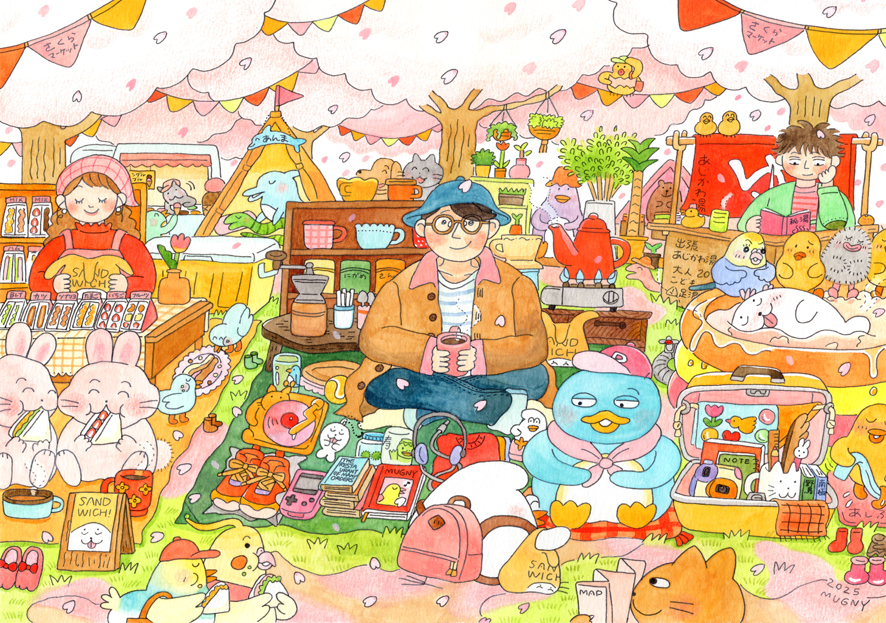 ○⭐︎ほっとカフェ絵画原画