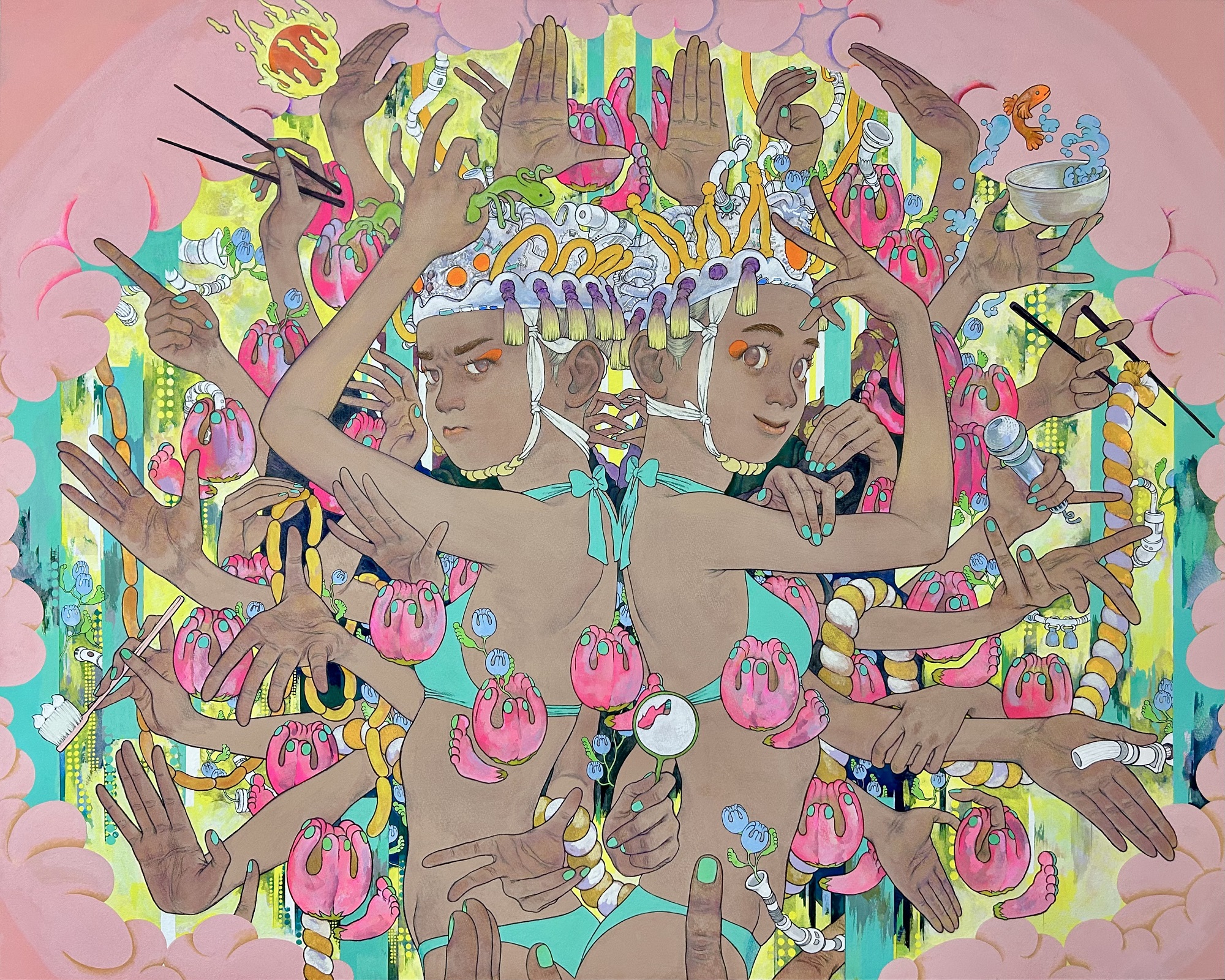 田村日佳 「眉上くらいまでの輪切り」 （画廊くにまつ青山） ｜Tokyo